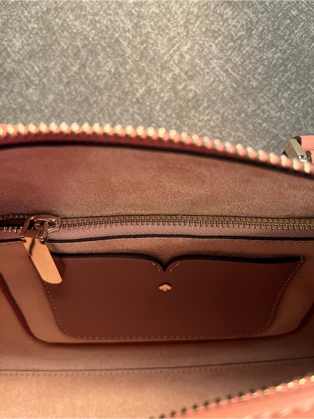 Kate Spade Leather Barrel Satchel Colorblock ( black berry preserve multi ) - Picture 4 of 4